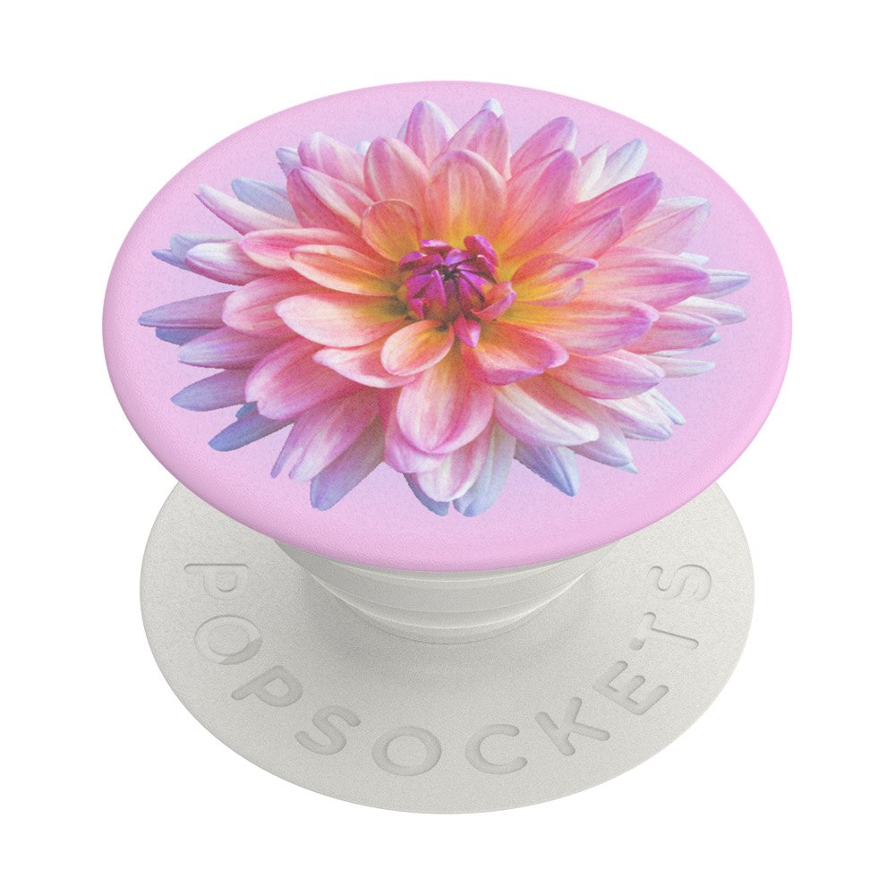 Suport universal de telefon si tableta PopSockets® ,accesoriu PopGrip Dahlia Icon
