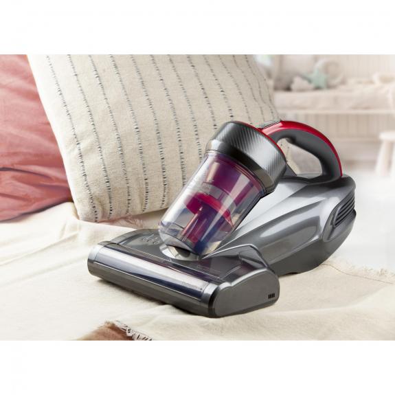 Aspirator UV anti-acarieni Domo DO234S, 700 W, perie rotativa, rezervor 0,5 l