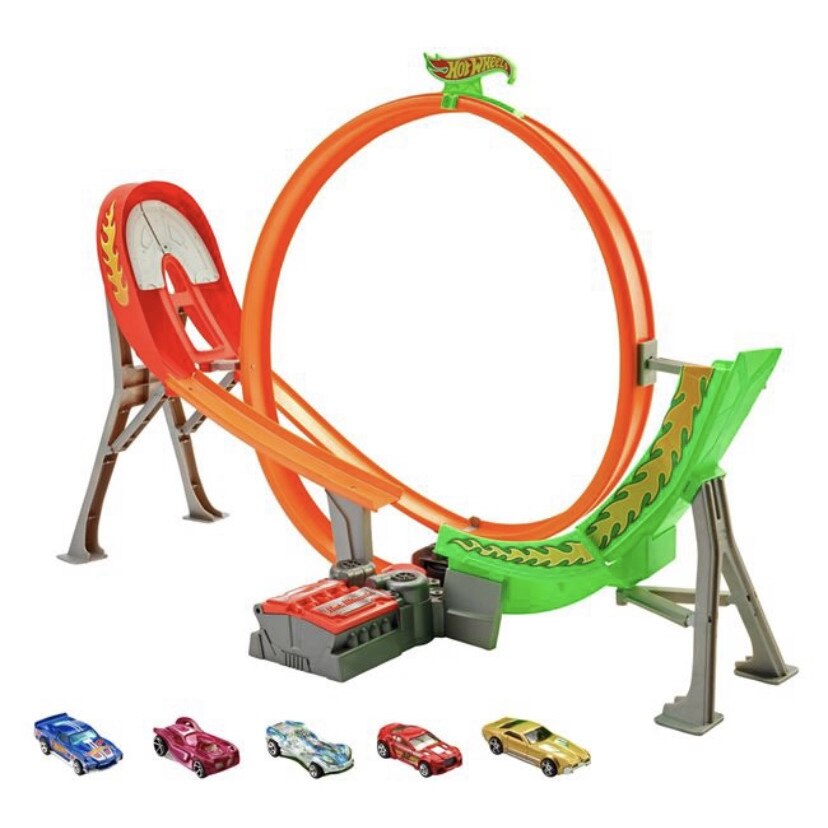 Pista de viteza cu 5 masinute