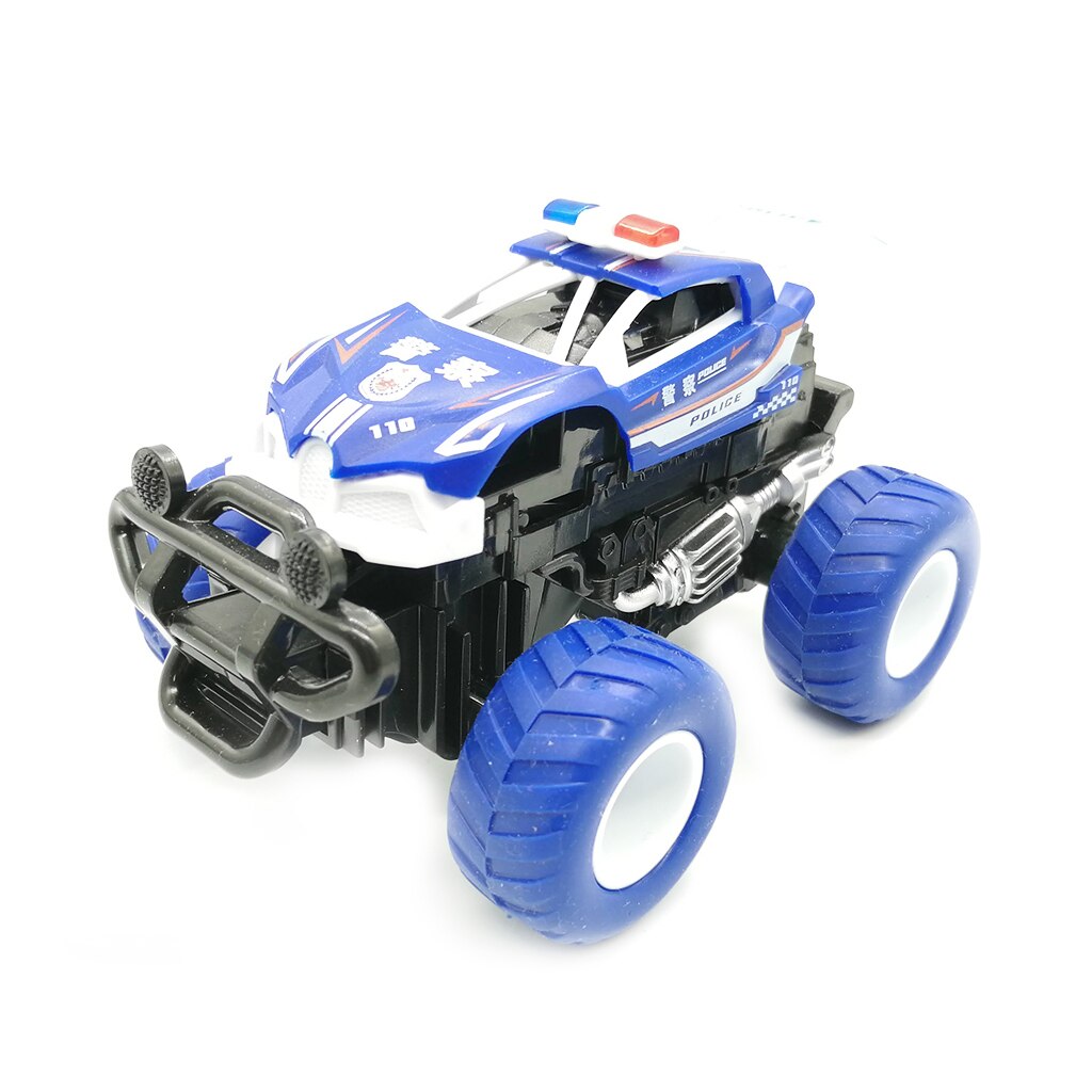 Masinuta Big Foot, 4x4, Police, cu mecanism si suspensii retractabile, Vision