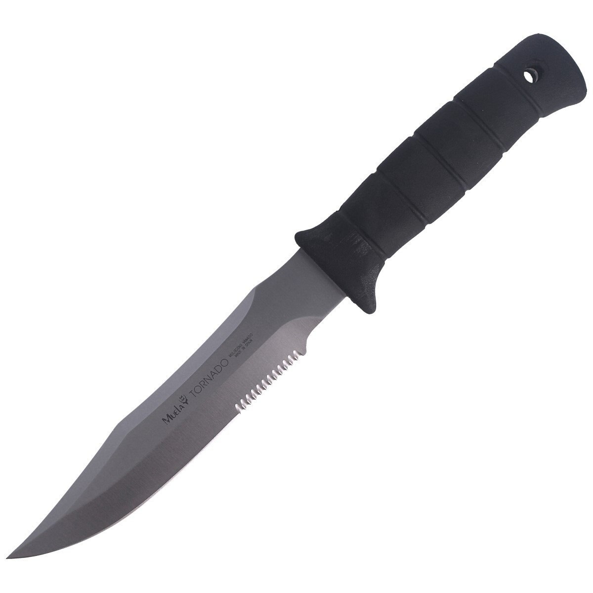 Cutit Muela Tactical TORNADO-18W, Otel inoxidabil, 18 cm, Negru