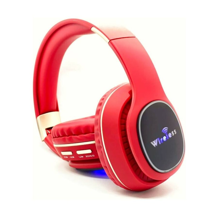 Vezeték Nélküli Bluetooth Fejhallgató Piros Z4BT
