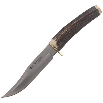 Cutit de vanatoare Muela SH-14 Deer Stag, Otel inoxidabil, 14 cm, Maro/Gri Cutit de vanatoare Muela SH-14 Deer Stag, Otel inoxidabil, 14 cm, Maro/Gri