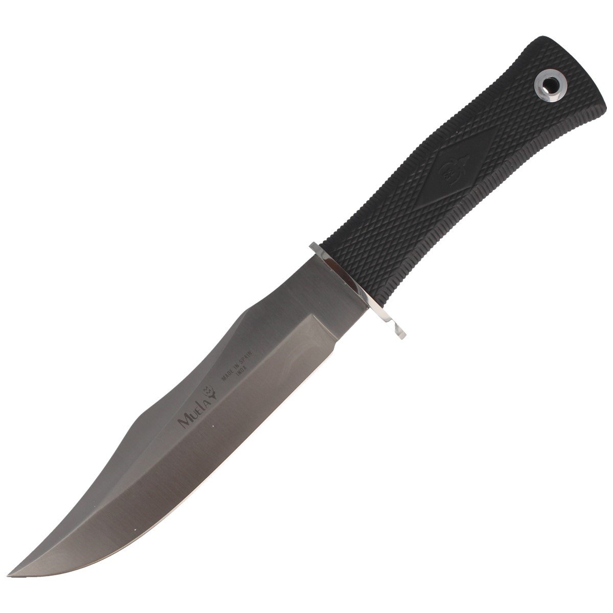 Cutit Muela 21733-G Outdoor, Otel inoxidabil, 16.5 cm, Negru