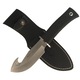 Cutit Vanator pentru jupuit, Muela VIPER-11G Skinner, Teaca Piele, Lama Otel inoxidabil 11 cm