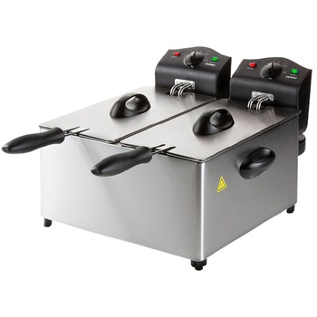 Friteuza dubla Domo DO1025FR, 2 x 3 L, 3500 W Friteuza dubla Domo DO1025FR, 2 x 3 L, 3500 W