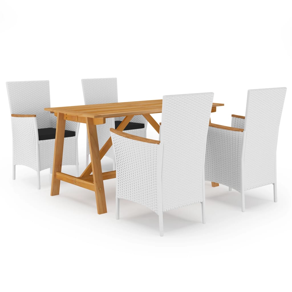Set de mobilier pentru gradina, 5 piese