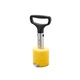 Dispozitiv pentru curatat si feliat ananas, Rösle, feliere circulara, indeparteaza miezul, otel inoxidabil, usor de folosit, negru/inox