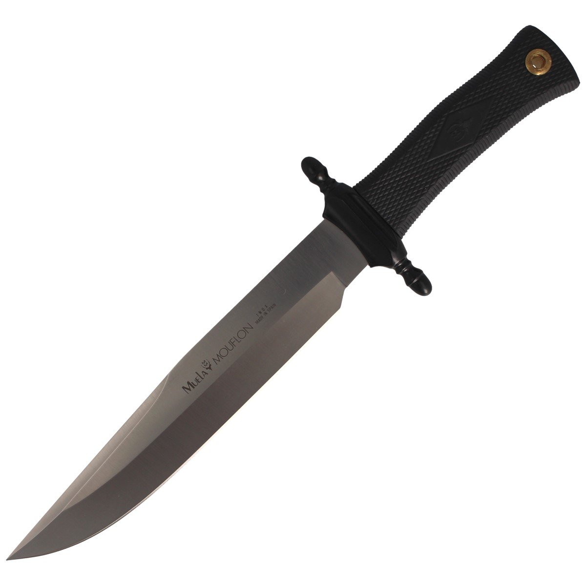 Cutit Muela MOUFLON-23 Tactical, Otel inoxidabil, 22 cm, Negru