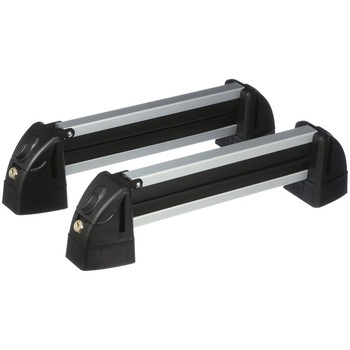 Suport 4 perechi ski sau 2 placi snowboard Green Valley cu antifurt, aluminiu, prindere pe bare transversale Suport 4 perechi ski sau 2 placi snowboard Green Valley cu antifurt, aluminiu, prindere pe bare transversale