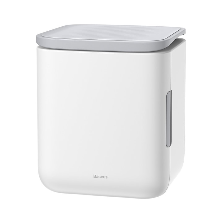 Mini hűtőszekrény Baseus Igloo fűtési funkcióval, 6L, 230V (fehér)