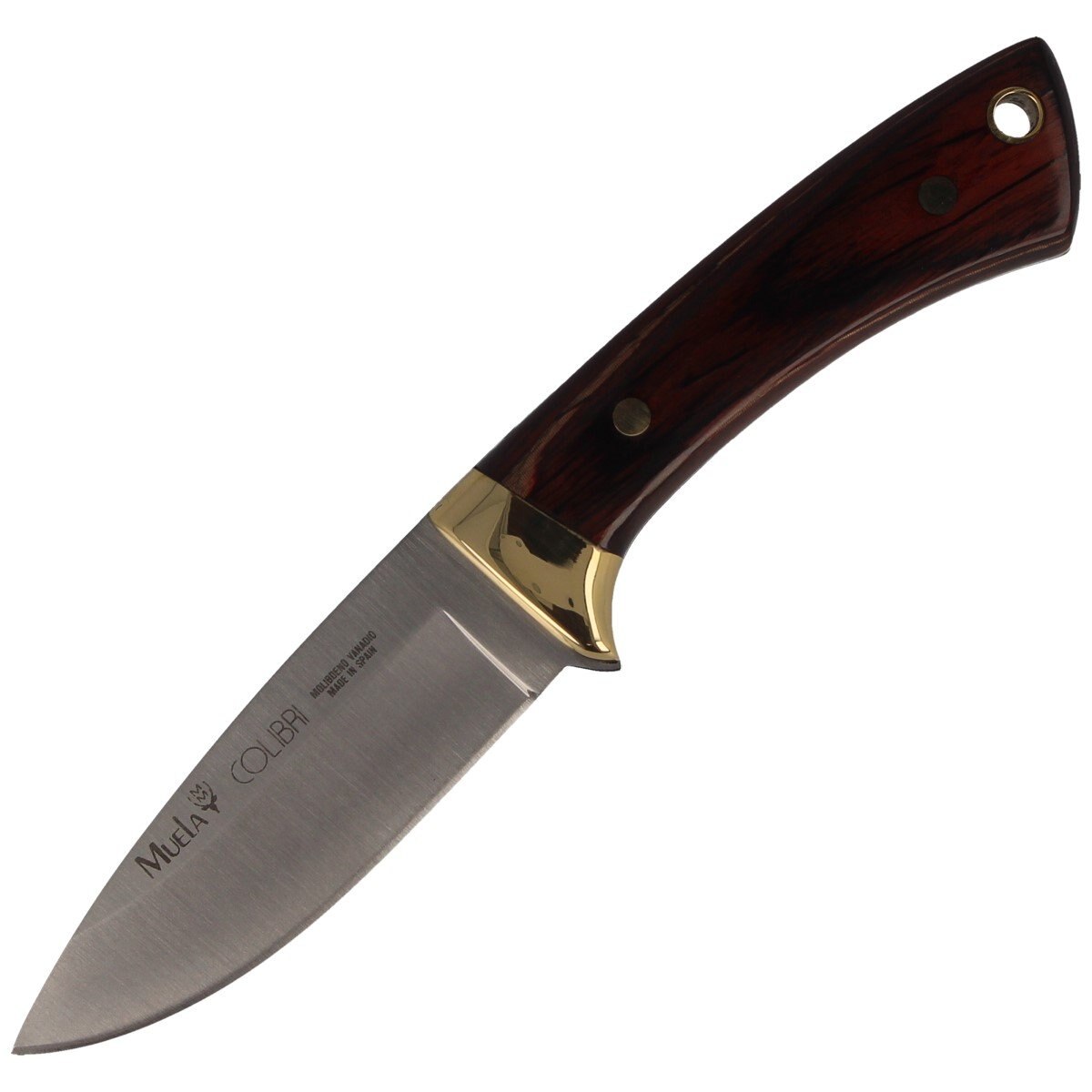 Cutit Muela COL-7M Colibri Full Tang Pakkawood, Otel inoxidabil, 7 cm, Maro
