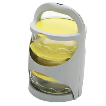 Set 3 cutii Sticla , Alimentare , cu Suport Inteligent , RANTANG BOWL , cu Inchidere Ermetica Set 3 cutii Sticla , Alimentare , cu Suport Inteligent , RANTANG BOWL , cu Inchidere Ermetica