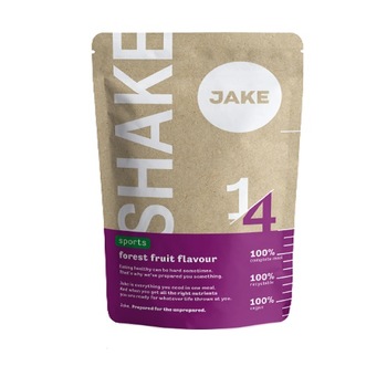 Shake proteic Jake Sports Forest Fruit, 80 de Portii x 175 g Shake proteic Jake Sports Forest Fruit, 80 de Portii x 175 g