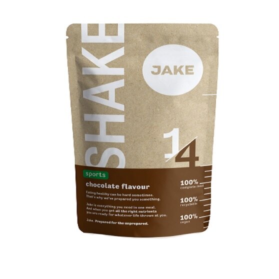 Shake proteic Jake Sports Chocolate, 80 de Portii x 175 g