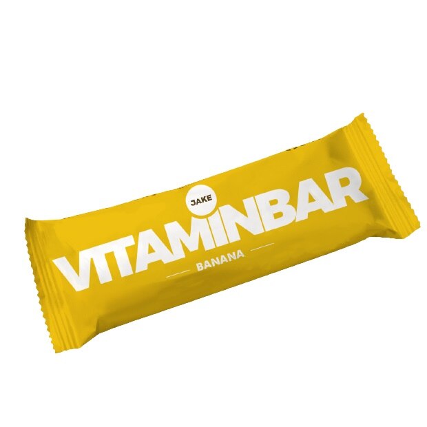 Baton proteic Jake Vitaminbar Banana, 40 de Portii x 85 g