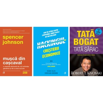 Pachet Educatie financiara, 3 carti Pachet Educatie financiara, 3 carti
