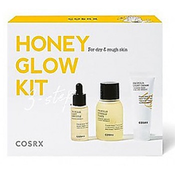 Set cadou COSRX Honey Glow Kit: Toner hidratant cu propolis, 30 ml + Serum cu propolis, 10 ml + Crema cu propolis, 15 ml Set cadou COSRX Honey Glow Kit: Toner hidratant cu propolis, 30 ml + Serum cu propolis, 10 ml + Crema cu propolis, 15 ml