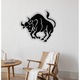 Decor perete zodia Taur din lemn 43 cm x 38 cm