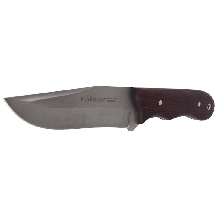 Cutit Muela PIONEER-14NL Full Tang Wood Rosewood, Otel inoxidabil, 13.5 cm, Visiniu