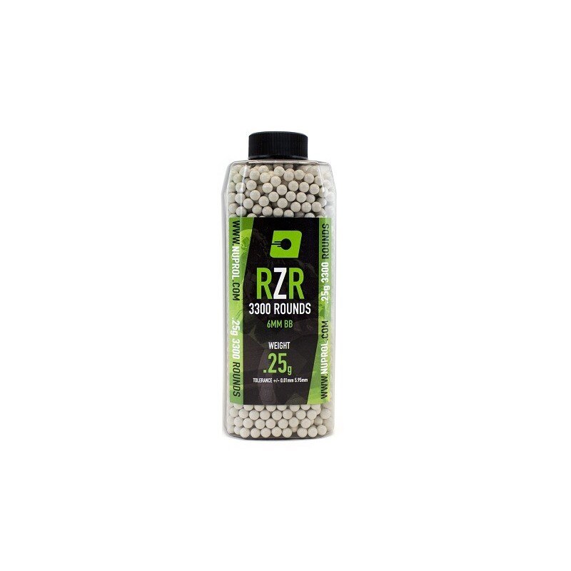 Bile Airsoft RZR Nuprol 0.25g 3300buc