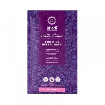 Sampon pudra cu Amla Reetha si Shikakai, Khadi, 50 g Sampon pudra cu Amla Reetha si Shikakai, Khadi, 50 g