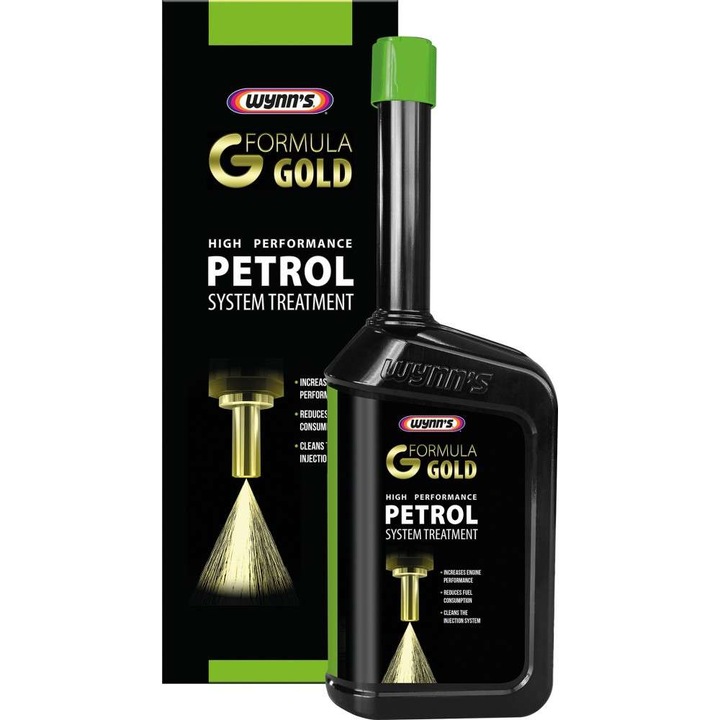 Разтвор за почистване на инжекционна система Wynn's Formula Gold Petrol System Treatment, 500 мл