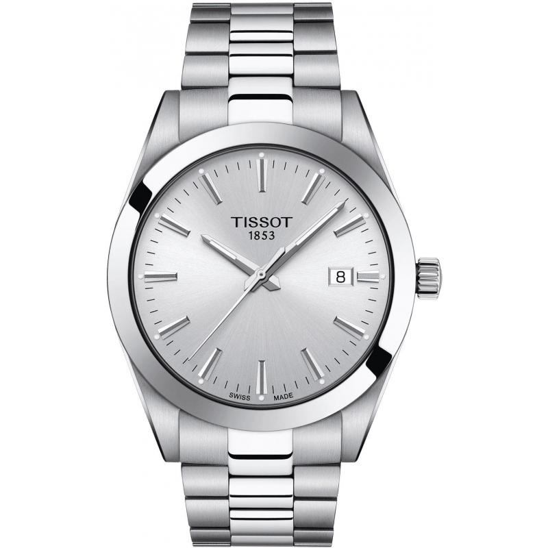 Ceas pentru barbati Tissot Gentleman Quartz, Argintiu