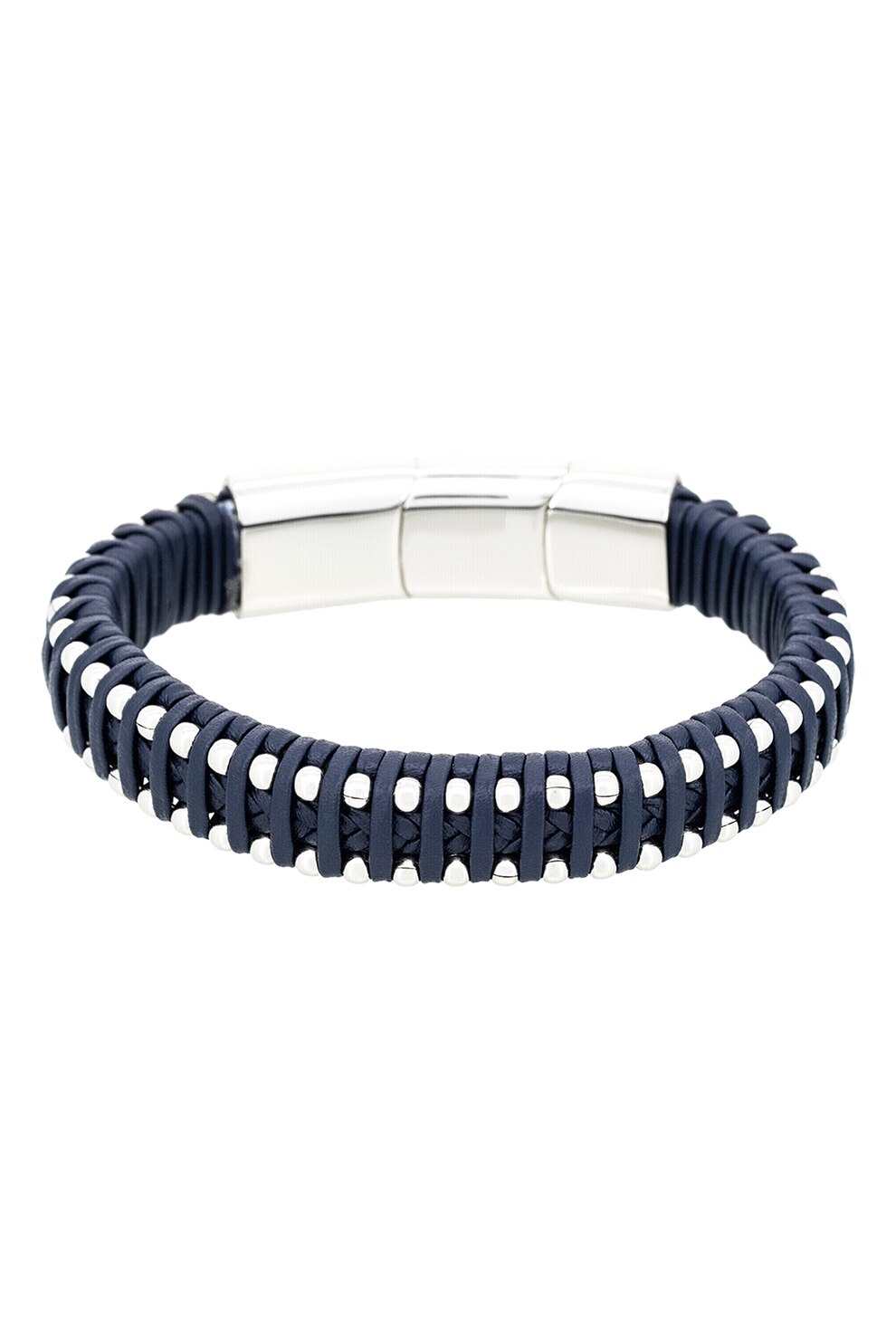 Rockstone, Bratara din otel inoxidabil si piele