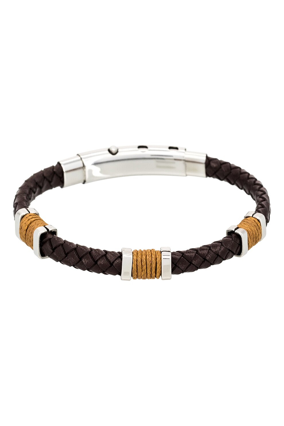 Rockstone, Bratara de piele cu model impletit