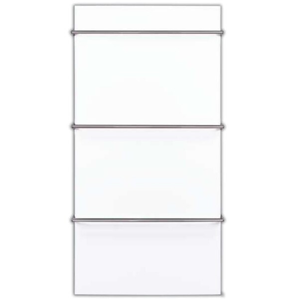 Panou radiant cu uscator de prosoape SWGT-RA600 Sunway din sticla cu termostat Ultra White