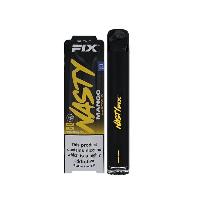 Kit Tigara Electronica Nasty Fix Air - Cushman , Dispozitiv de unica folosinta ,2ml ,20mg NicSalt ,autonomie ,675 pufuri
