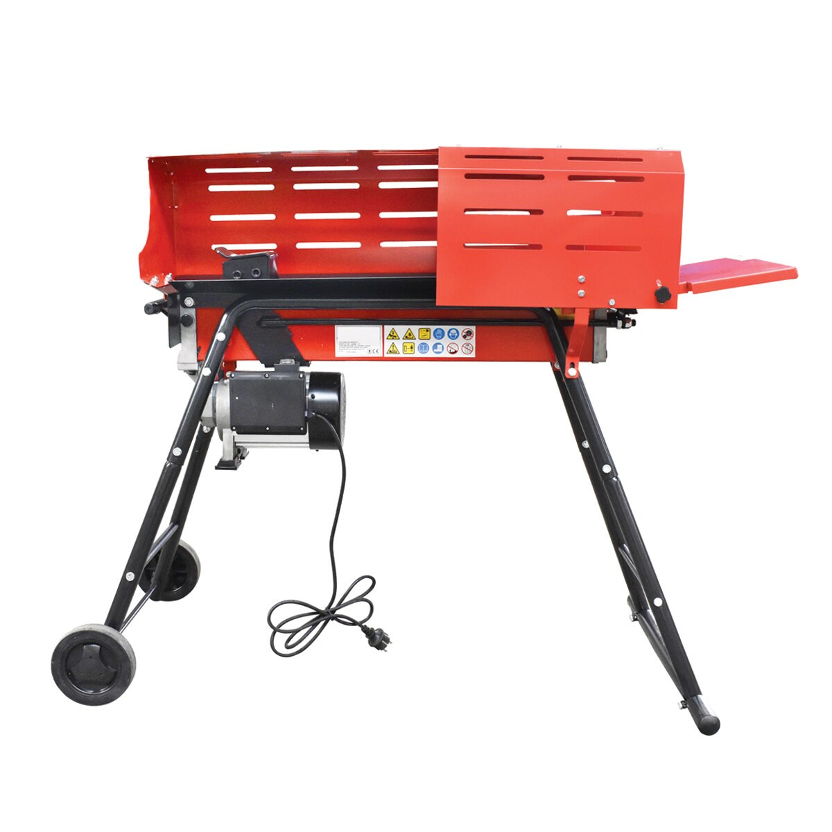 Despicator lemne orizontal 5T 230V 2kW cu suport inaltime si protectie Thor