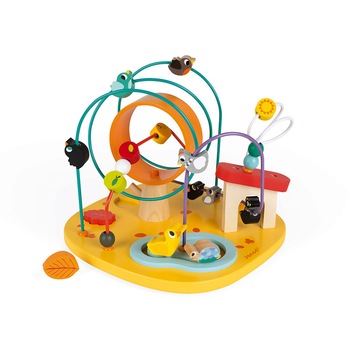 Jucarie cu activitati, Janod, din lemn Jucarie cu activitati, Janod, din lemn