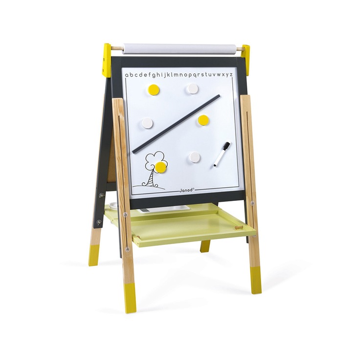Tabla de scris, Janod, ajustabila, din lemn