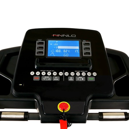 Banda alergare Finnlo Endurance BT, motor 2.5 CP/ 6.5 CP varf, viteza 1-22 km/h, Bluetooth + App, greutate maxima utilizator 150 kg