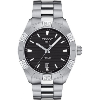 Ceas pentru barbati Tissot PR 100 Sport Gent Quartz, Argintiu Ceas pentru barbati Tissot PR 100 Sport Gent Quartz, Argintiu