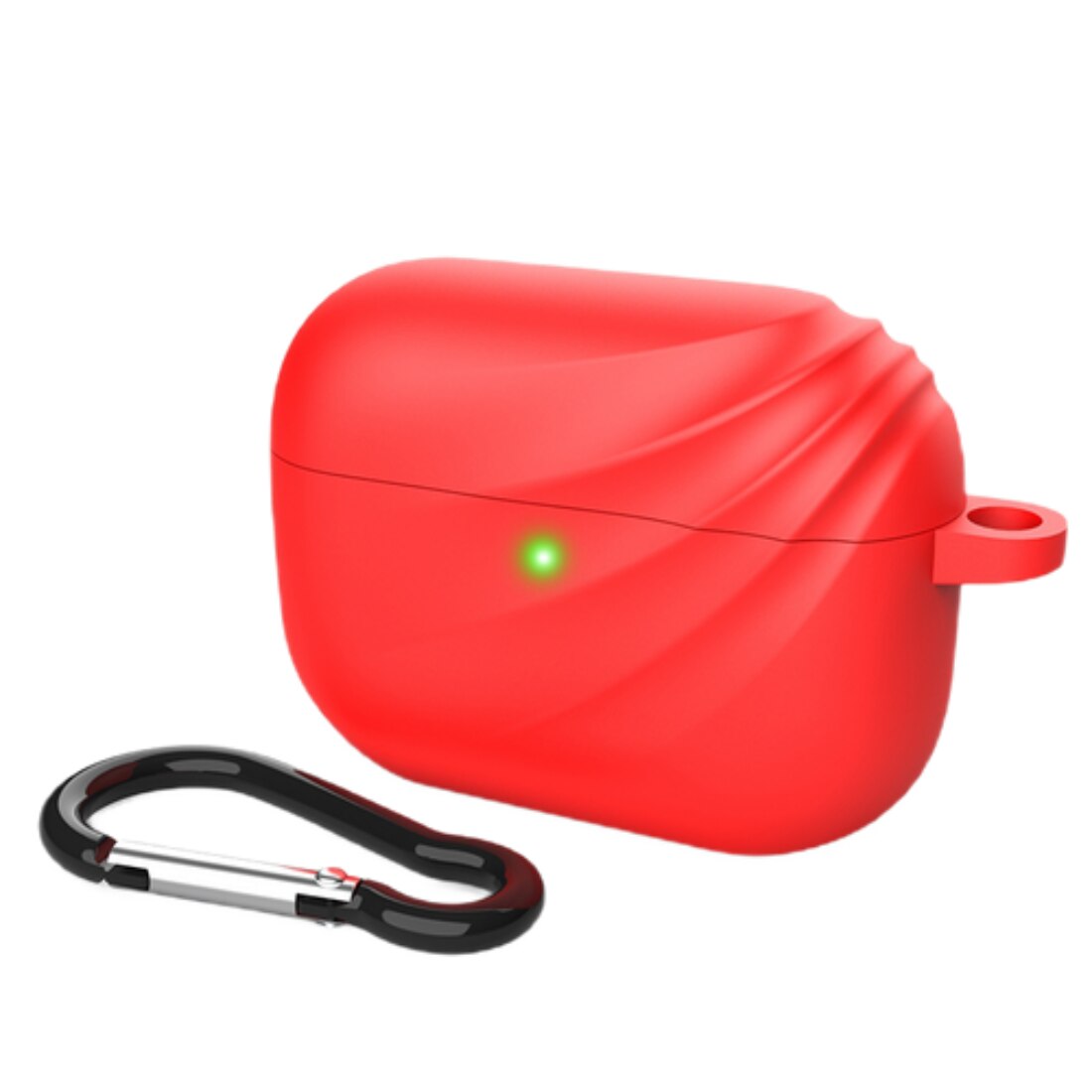 Husa suport pentru Apple AirPods 3/AirPods Pro, carabina, silicon, Rosu, TLF-BBL2976