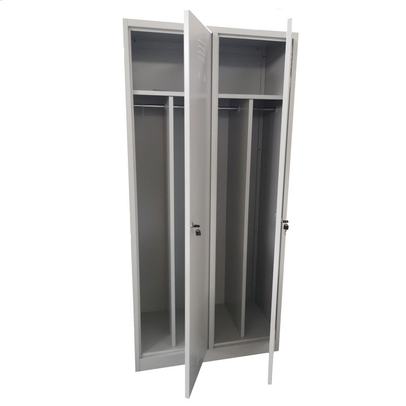 Vestiar compartimentat cu 2 usi 800x450x1800mm A888