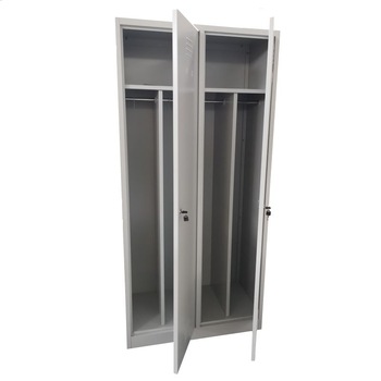 Vestiar compartimentat cu 2 usi 800x450x1800mm A888 Vestiar compartimentat cu 2 usi 800x450x1800mm A888