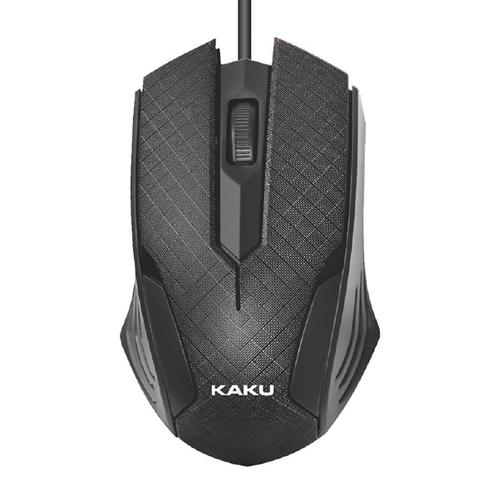 Mouse Optic cu Fir, KAKU Langsi (KSC-357) Negru