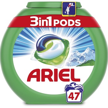 Detergent capsule Ariel Alpine Universal 47 bucati Detergent capsule Ariel Alpine Universal 47 bucati