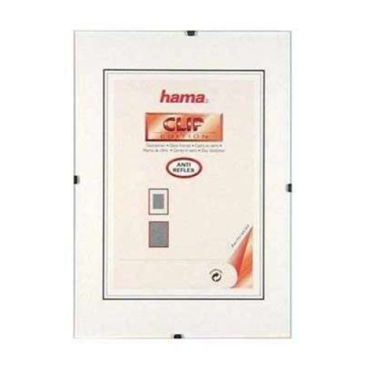 Hama 63120 Clip-fix anti-reflex keret 21x29 cm-es A4-es méret (63120)