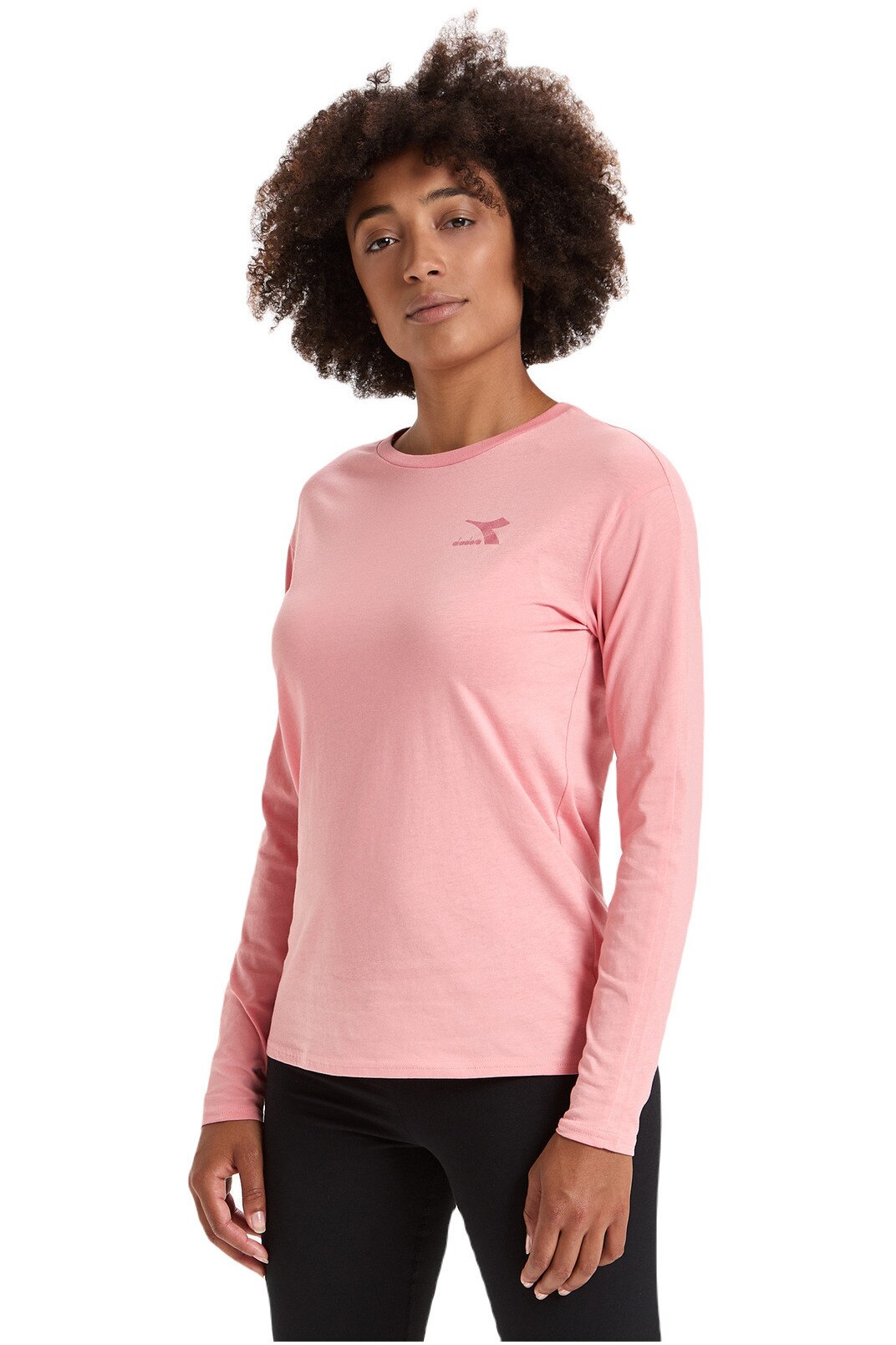 Bluza femei Diadora Ls Blink, Roz, Roz