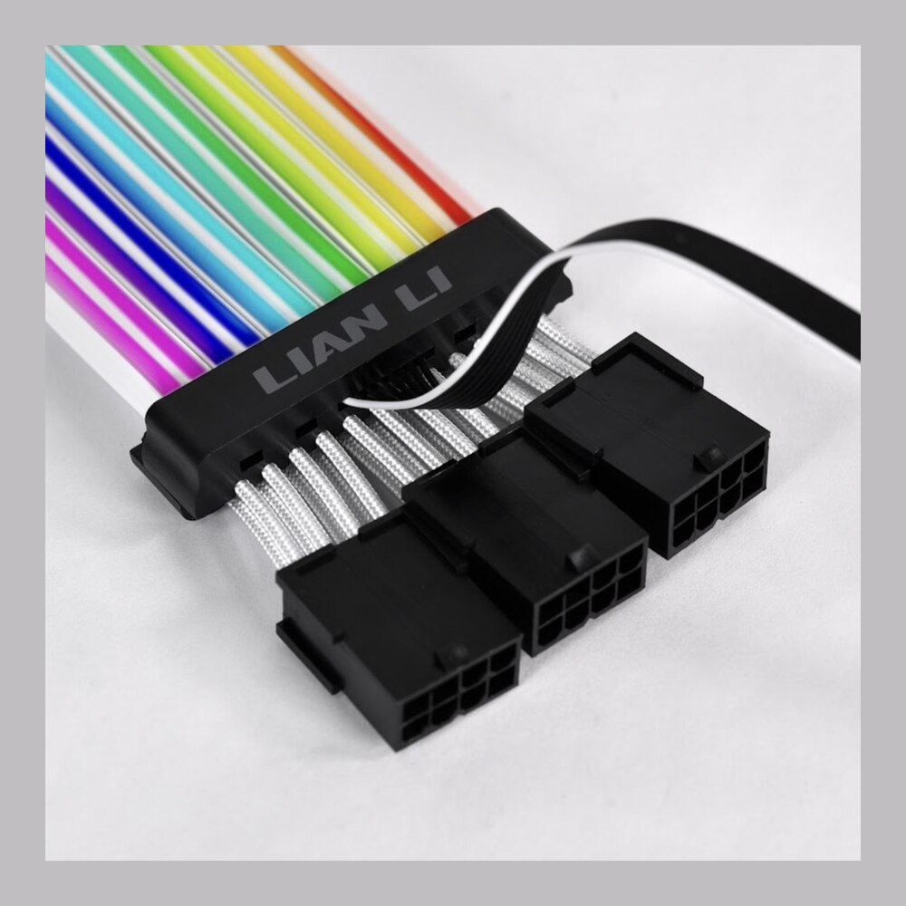 Iluminare RGB pentru cablu GPU Lian Li Strimer Plus 3x8-PIN RGB