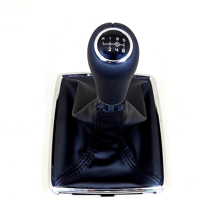 Anya kézi váltóhüvellyel, Mercedes E-class W212, 2009-2016 6 sebességes, fekete/króm