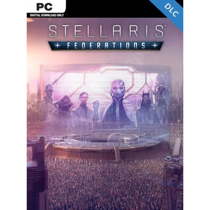 Игра Stellaris Federations Dlc за PC Електронна доставка