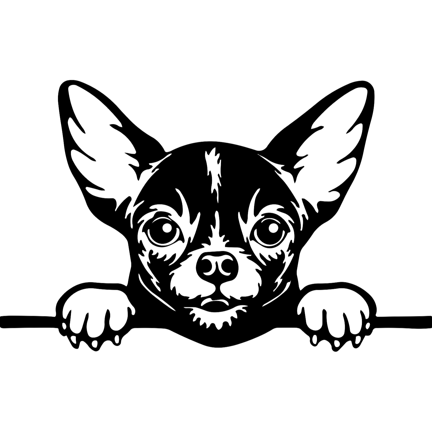 Decor perete Caine HH800 din lemn 41x26 cm