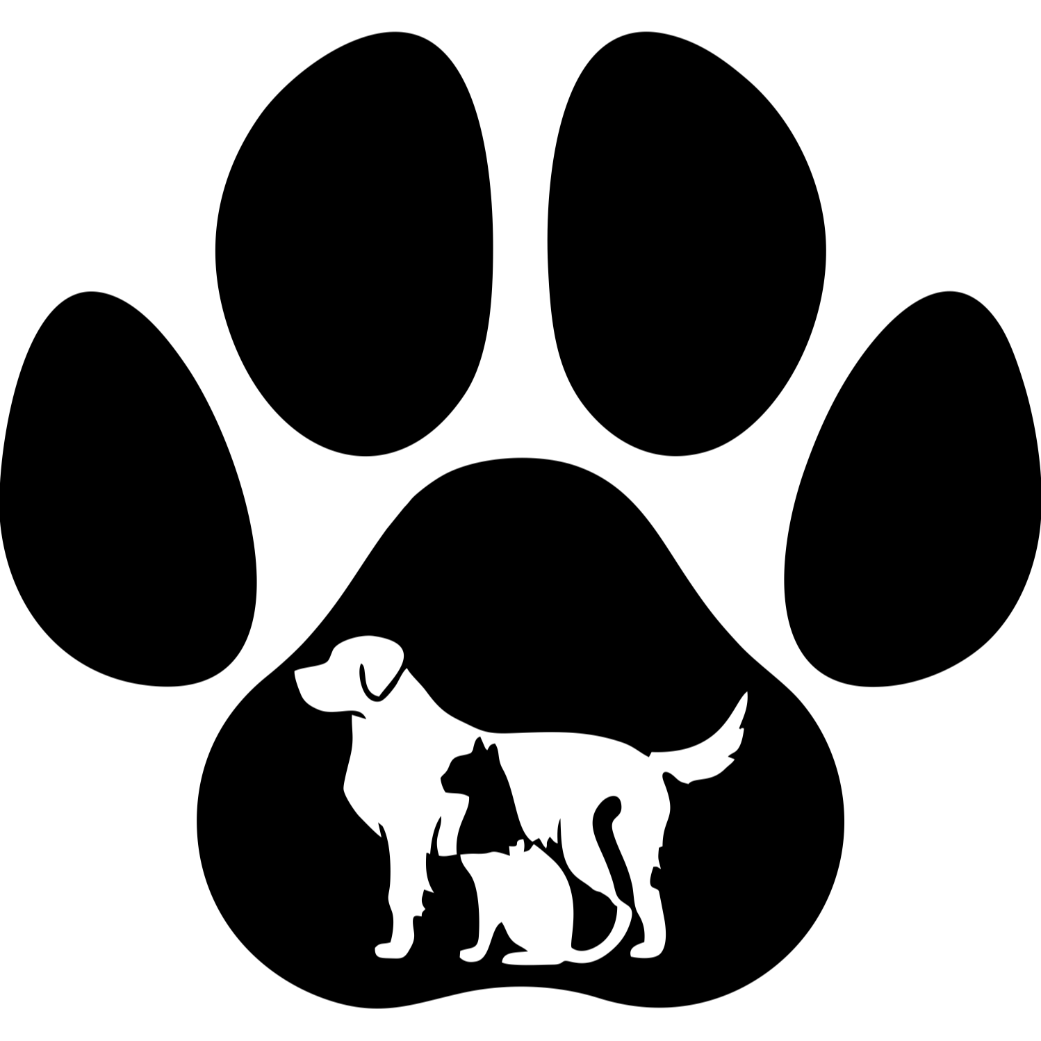 Decor perete Catel si Pisica HH693 din lemn 28x27 cm