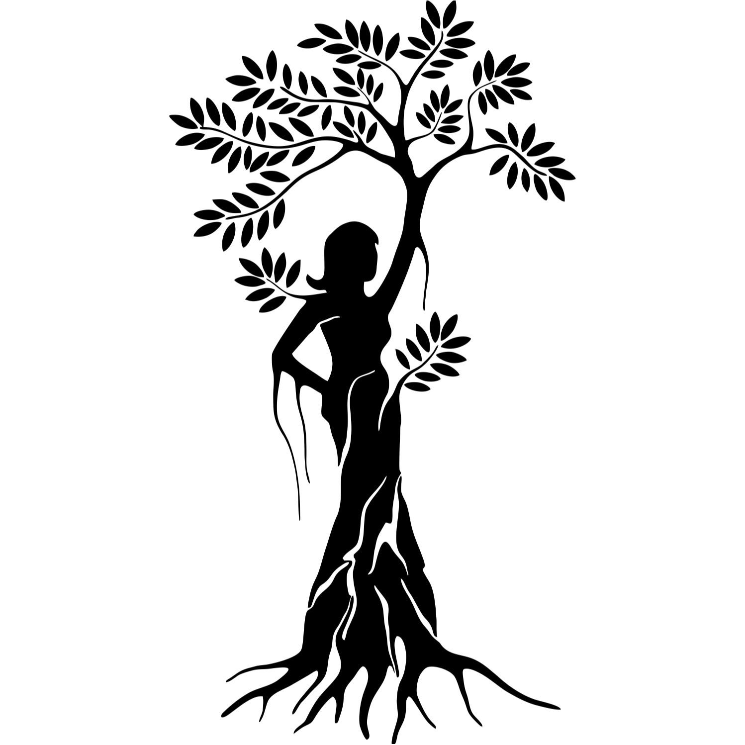 Decor perete Copac din Fata HH815 din lemn 18x32 cm